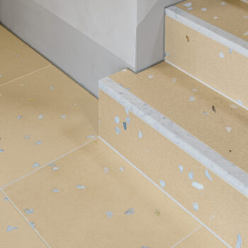 huguet terrazzo tiles and stairs detail