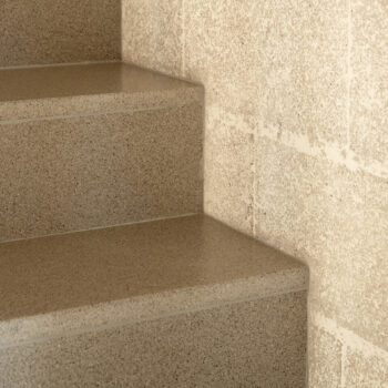 Huguet terrazzo stairs detail